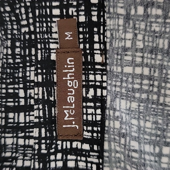 J.McLaughlin Brynn Lyford V Neck Jersey Button Front  szM  BinQ - Picture 6 of 8